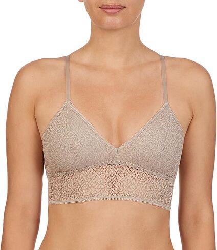 DKNY Women's Modern Lace Racerback Bralette Bra, Foam Lined Cups in Saudi Arabia
