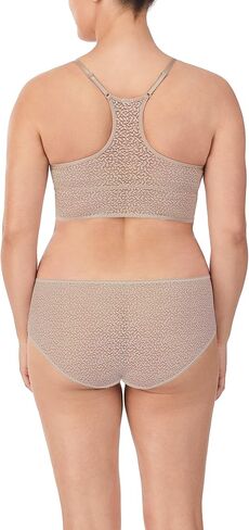 DKNY Women's Modern Lace Racerback Bralette Bra, Foam Lined Cups in Saudi Arabia