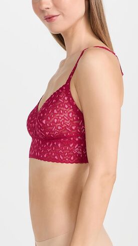 hanky panky Women's Cross Dyed Leopard Retro Bralette in Saudi Arabia