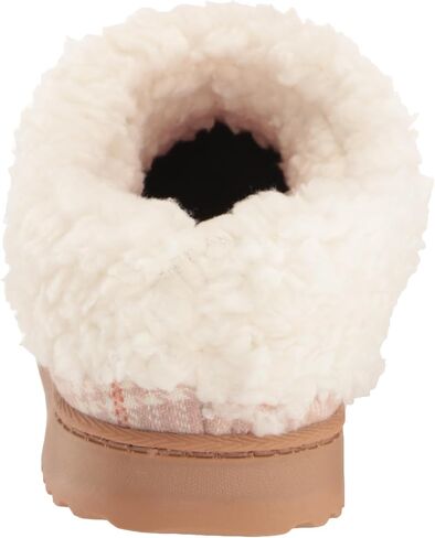 Dearfoams Women's Nyla Felted and Plaid Moc Toe Clog Slipper in Saudi Arabia