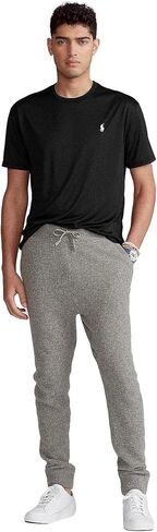 Polo Ralph Lauren Mens Crew Neck Performance T-Shirt (L, Black) in Saudi Arabia