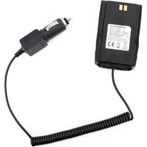 Replace QB-44HL 12V Battery Eliminator for AnyTone AT-D878UV AT-D868UV AT-D878UV Plus Series Radio with DC Adapter