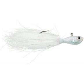 SPRO SBTJW-1/4 Prime Bucktail Jig, 1/4-Ounce, White