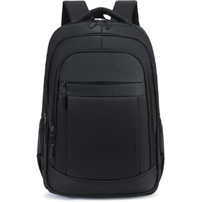 Men's backpack, Daily backpack,large capacity backpack, 17 "laptop backpack, casual backpack, travel backpack College backpack (Black)