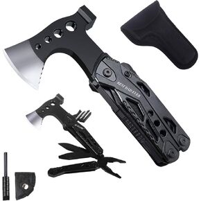 هدايا للأب من ابنته، أدوات النجاة الكل في واحد، ملحقات التخييم متعددة الأدوات، مطرقة الفأس، عيد ميلاد الأب، عيد الميلاد، عيد الشكر، أفكار هدايا للرجال الأب، ATH-702 in Kuwait