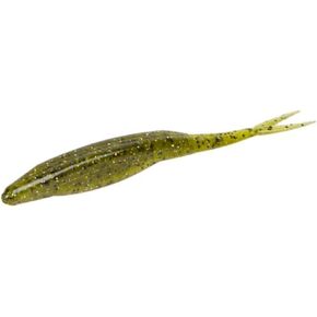Zoom Bait Salty Super Fluke Bait - عبوة من 10 قطع (سحر البطيخ، 5 بوصة)، مقاس واحد