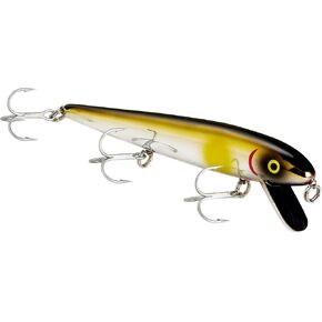 Cotton Cordell C09600 Red Fin Minnow - Black Chrome Ayu (5 Inch, 5/8oz), Multi, one Size