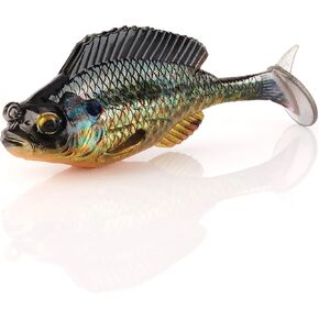 Savage Gear Structure Gill Fishing Bait, 3/4 oz, Pumpkinseed, Realistic Contours, Colors and Movement, Durable Construction, Weedless Design, Photoprint Finish