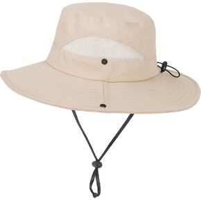 Kids Breathable Mesh Sun-hat Fishing-Hat - Summer Outdoor Sun Protection Bucket hat Beach Hat for Girls Boys