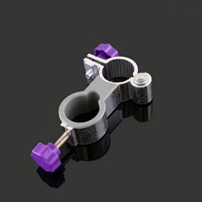 حامل مظلة كرسي الصيد، كرسي صيد من سبائك الألومنيوم مع حامل قضيب، حامل مظلة قابل للتعديل للكرسي، مشبك مظلة خارجي بدون استخدام اليدين (أرجواني) in Kuwait