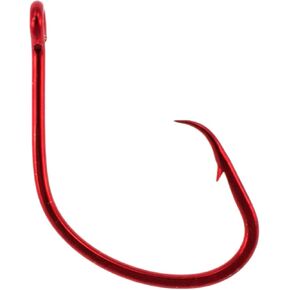 5/0 Red Super Boss Offset Hooks - 3 Pack