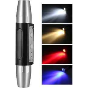 Jade Appraisal Light Detector Lamp, Super Bright DX6 USB Rechargeable 6 Lights Expert Jade Appraisal Flashlight for Jewelry Appraisal
