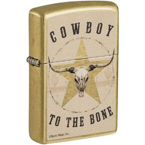 Zippo Western Design High Polish Black Pocket Lighter