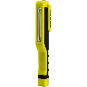 Cliplight Clipstrip 140 Lumen LED Pocket Flashlight with Magnetic Swivel Clip&Chip-On-Board LED Technology for Toolbox, Glovebox,Purse,Kitchen Drawer & Survival Kit, Batteries Included,Black & Yellow