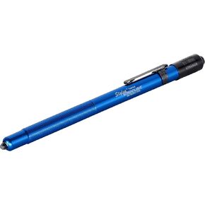 Streamlight 65050 Stylus 11-Lumen White LED Pen Light with 3 AAAA Alkaline Batteries, Blue