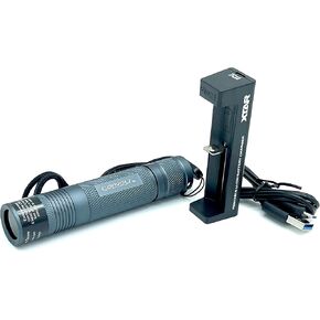 Convoy S2 + UV 365nm LED Flashlight with Filter for Yooperlite hunting