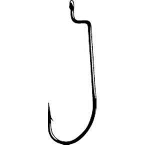 Gamakatsu Worm Hook with Offset Shank, 25 Pack (Bronze, 2)