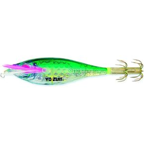 Yo-Zuri A333-24 Ultra Lens Aurora Squid Jig، 3 1/2 بوصة، 3/16 أونصة، أخضر
