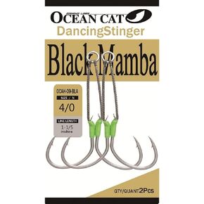 OCEAN CAT Assist Jig Hooks Butterfly Monster Spirit Stinger Slow Pitch Jig Hook Flat Fall Jigging Hook Size 2/0, 3/0, 4/0, 5/0, 6/0, 7/0, 9/0, 11/0