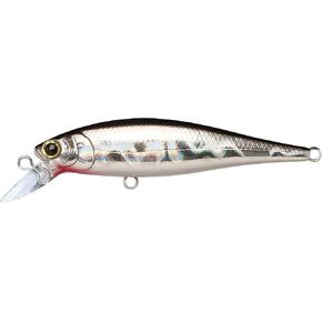 LUCKY CRAFT Pointer 65SP, Fishing Jerkbait side by side Action Lure, Tournament Winning Perfect Wobbling Pond Fishing River Trout Fishing Tackle, Freshwater Bass (834 Bait Fish Silver)