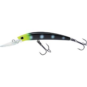 Yo-Zuri Crystal Minnow Deep Diver Walleye (F) 90mm 3-1/2" Zombie Floating Deep Diver Lure