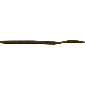 Gary Yamamoto 10" OKI Worm Floater/Green Pumpkin/Black Flake (6 Pack)