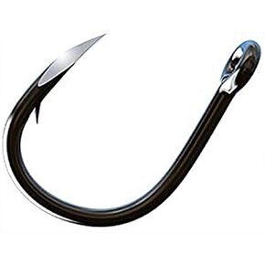 Eagle Claw Trokar Extreme Live Bait HD Fishing Hook, Black Chrome, 1/0
