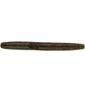 Yamamoto 3" SLIM SENKO GREEN PUMPKIN W/ LARGE BLACK FLAKE (10 PACK)