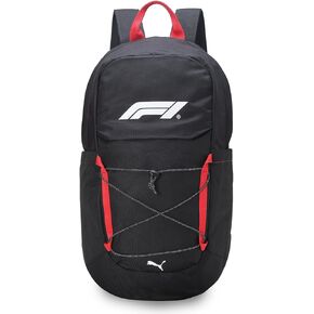 PUMA Formula 1 Backpack with Multiple Compartments - Black in Saudi Arabia