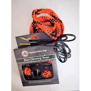 40/10mm Caliber Copperhead-NG Bore Rope Precision Firearm Quick bore Cleaning Rope.