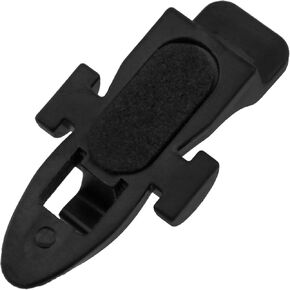 Fishing Hook Keeper Plastic Jig Hook Lure Accessories Rod Hook Keeper Hook Holder for Fishing Rod for Fishing Rod Tool Bait Casting Black 10set