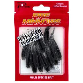 Fire Minnow Lure Minnow Bait for Ice Fishing & More - Versatile, Durable Artificial Fishing Lure for Bass, Crappie, Perch, Walleye & Trout