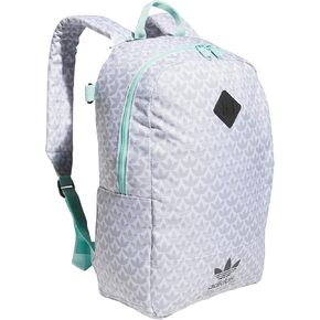 adidas Originals Graphic Backpack, Monogram AOP-Black, One Size