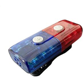 Police Warning Strobe Shoulder lights Whistle Flashlight magnet, Safety Flashing Security Clip Signal light For Outdoor Rescue,Traffic Guidance,Police patrols,Cycling,Night run,Camping (with whistle)
