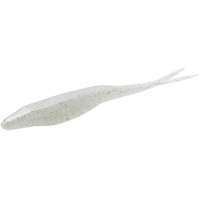 Zoom Bait Salty Super Fluke Bait-Pack of 10 (Silver Rainbow, 5-Inch), One Size (023-059)