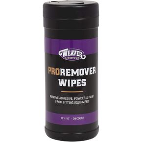 Weaver Livestock ProRemover Wipes - Remove even The thickest layers of adhesive, powder and paint from your combs, mats and other fitting equipment