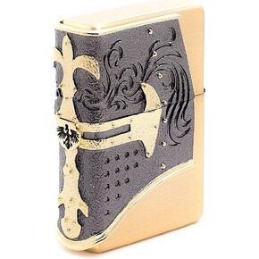 Zippo Helm Gold Lighter Made in USA/Genuine and Original PackingZippo Helm Gold Lighter Made in USA/Genuine and Original Packing