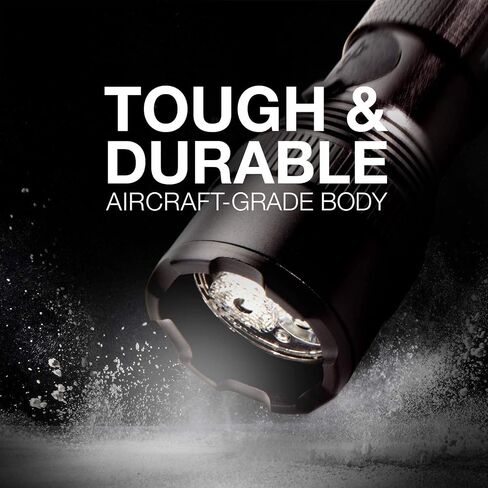 Energizer TAC500 Rechargeable LED Flashlight (2 Pack), Super Bright LED Light for Outdoor and Emergency Use, Durable IPX4 Water Resistant Rechargeable Flashlight, Includes Micro-USB Charging Cord in Saudi Arabia