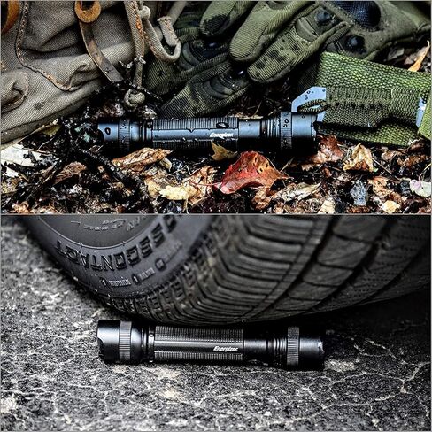 Energizer TAC500 Rechargeable LED Flashlight (2 Pack), Super Bright LED Light for Outdoor and Emergency Use, Durable IPX4 Water Resistant Rechargeable Flashlight, Includes Micro-USB Charging Cord in Saudi Arabia