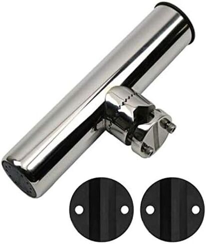 Stainless Steel Clamp on Fishing Rod Holder for Rails 7/8" to 1" Tube, in Saudi Arabia