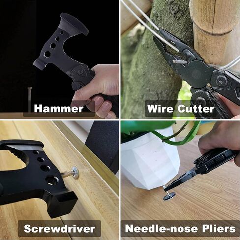 هدايا للأب من ابنته، أدوات النجاة الكل في واحد، ملحقات التخييم متعددة الأدوات، مطرقة الفأس، عيد ميلاد الأب، عيد الميلاد، عيد الشكر، أفكار هدايا للرجال الأب، ATH-702 in Kuwait