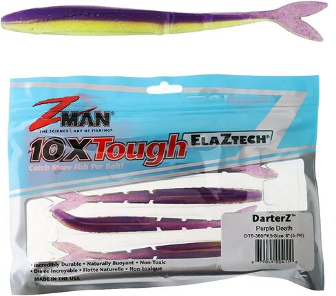 Z-MAN DarterZ 6 inch Segmented Soft Jerkbait 5 Pack in Saudi Arabia