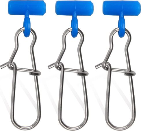 Fishing Sinker Slides High-Strength Braid Line Sinker Sliders with Duo-lock Snap Saltwater Heavy Duty Sinker Weights Connector for Catfish Striper Surf Fishing Rig in Saudi Arabia