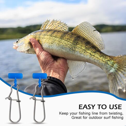 Fishing Sinker Slides High-Strength Braid Line Sinker Sliders with Duo-lock Snap Saltwater Heavy Duty Sinker Weights Connector for Catfish Striper Surf Fishing Rig in Saudi Arabia