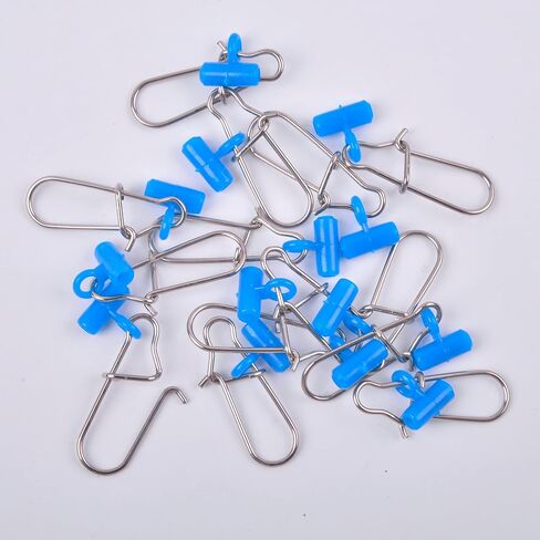 Fishing Sinker Slides High-Strength Braid Line Sinker Sliders with Duo-lock Snap Saltwater Heavy Duty Sinker Weights Connector for Catfish Striper Surf Fishing Rig in Saudi Arabia