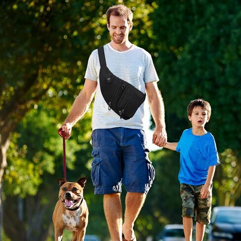 Sling Bag Anti-Thief Crossbody Chest Shoulder Bag for Men Women Slim Personal Pocket Travel Bag for Hiking Backpack in Saudi Arabia