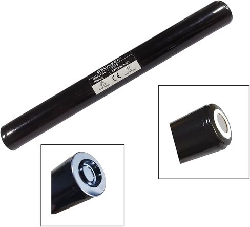77175 NI-CD 6V 1800mAh Flashlight Battery Compatible with Streamlight 9926J,20175,15X1701, 201701,SL20L, SL-20LP,SL-20XLED SL-20XP-LED, UltraStinger, Superstinger(1 Pack) in Saudi Arabia