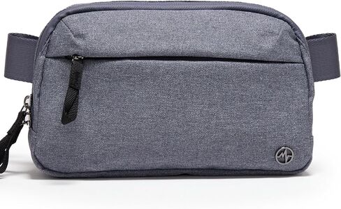 Pander Fanny Pack for Women and Men, Large 2L Tactical Crossbody Carry Bag for Travel, Work, Outdoor. (Black) in Kuwait