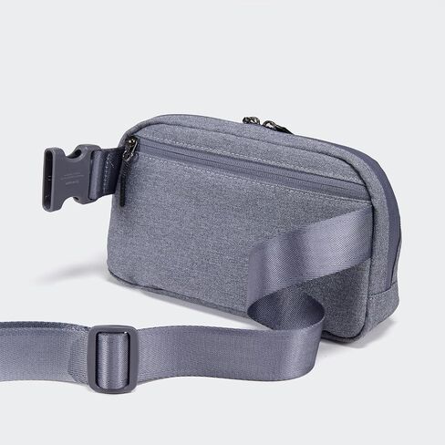 Pander Fanny Pack for Women and Men, Large 2L Tactical Crossbody Carry Bag for Travel, Work, Outdoor. (Black) in Kuwait