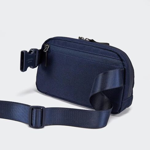 Pander Fanny Pack for Women and Men, Large 2L Tactical Crossbody Carry Bag for Travel, Work, Outdoor. (Black) in Kuwait